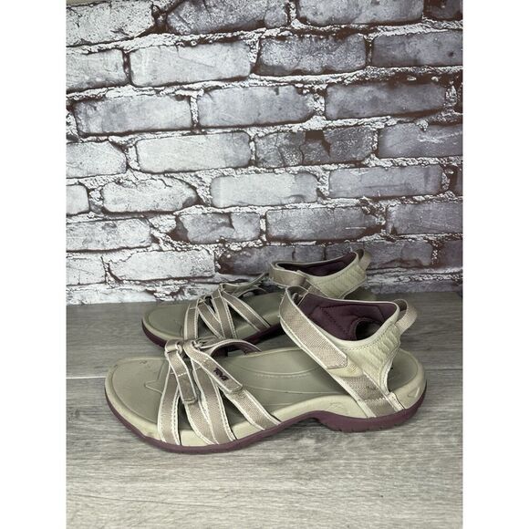 Teva Tirra Sport Adjustable Straps Coral Taupe Hiking Sandals Women 11M US/42EU - Picture 1 of 16